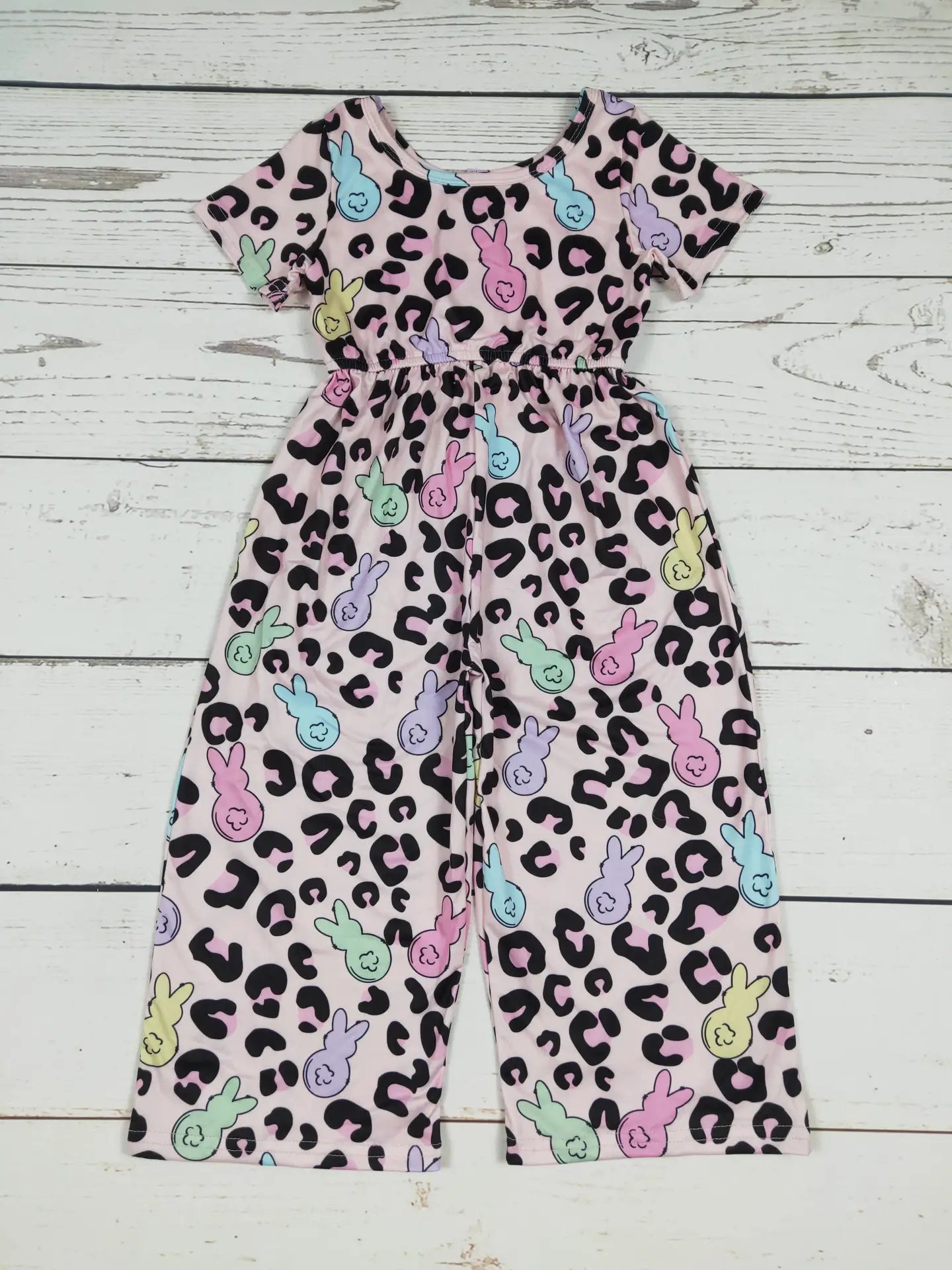 Leopard Bunny Romper