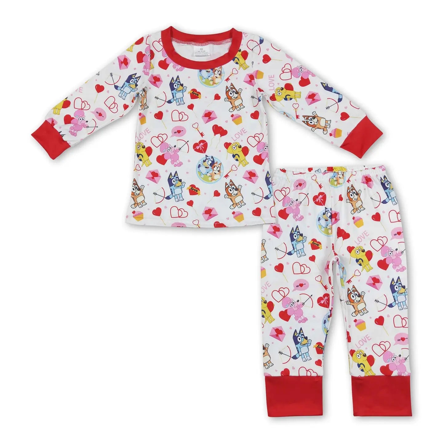 Red Bluey Pajamas