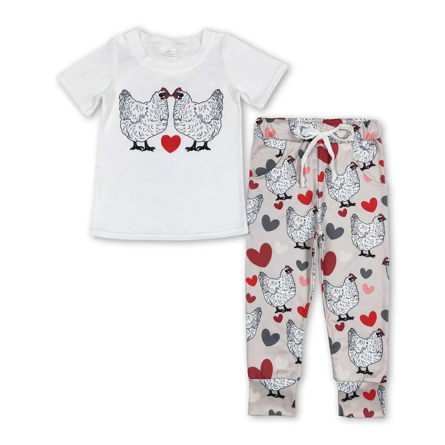 Chicken Valentine Set