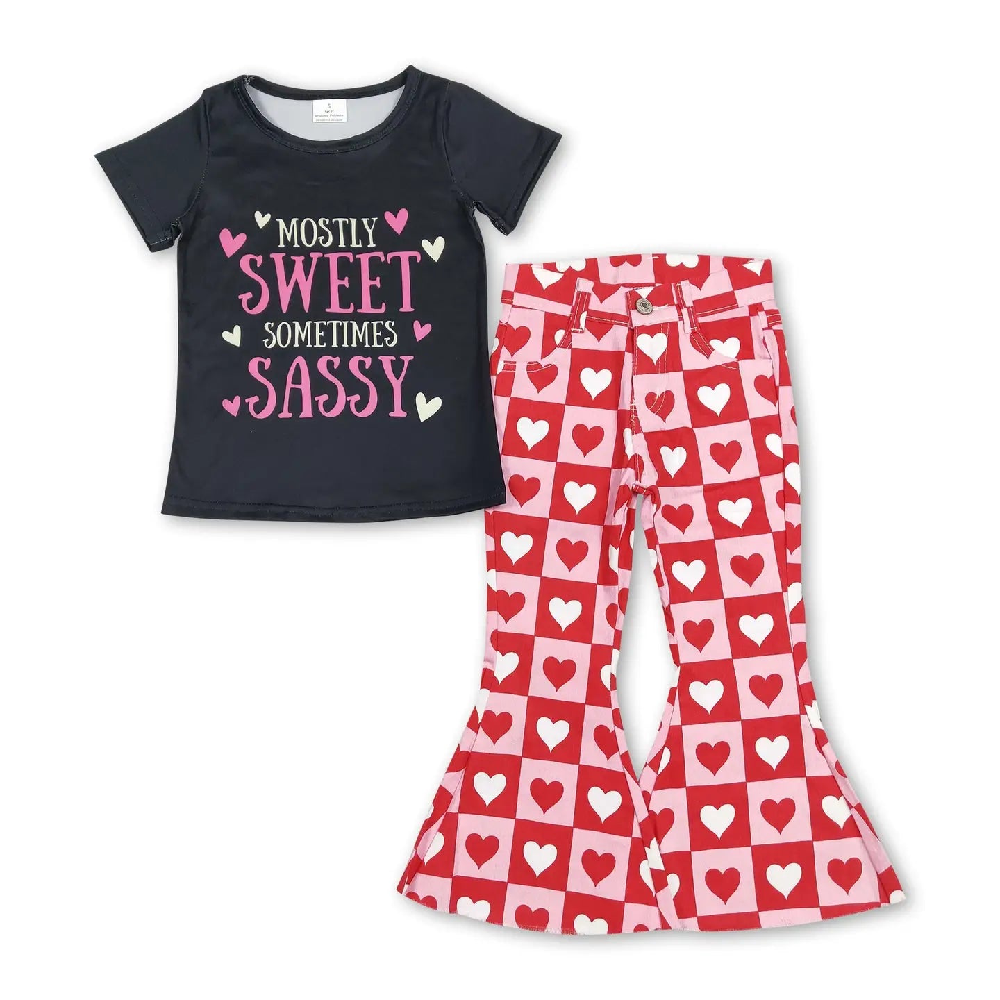 Sweet and Sassy Denim Set