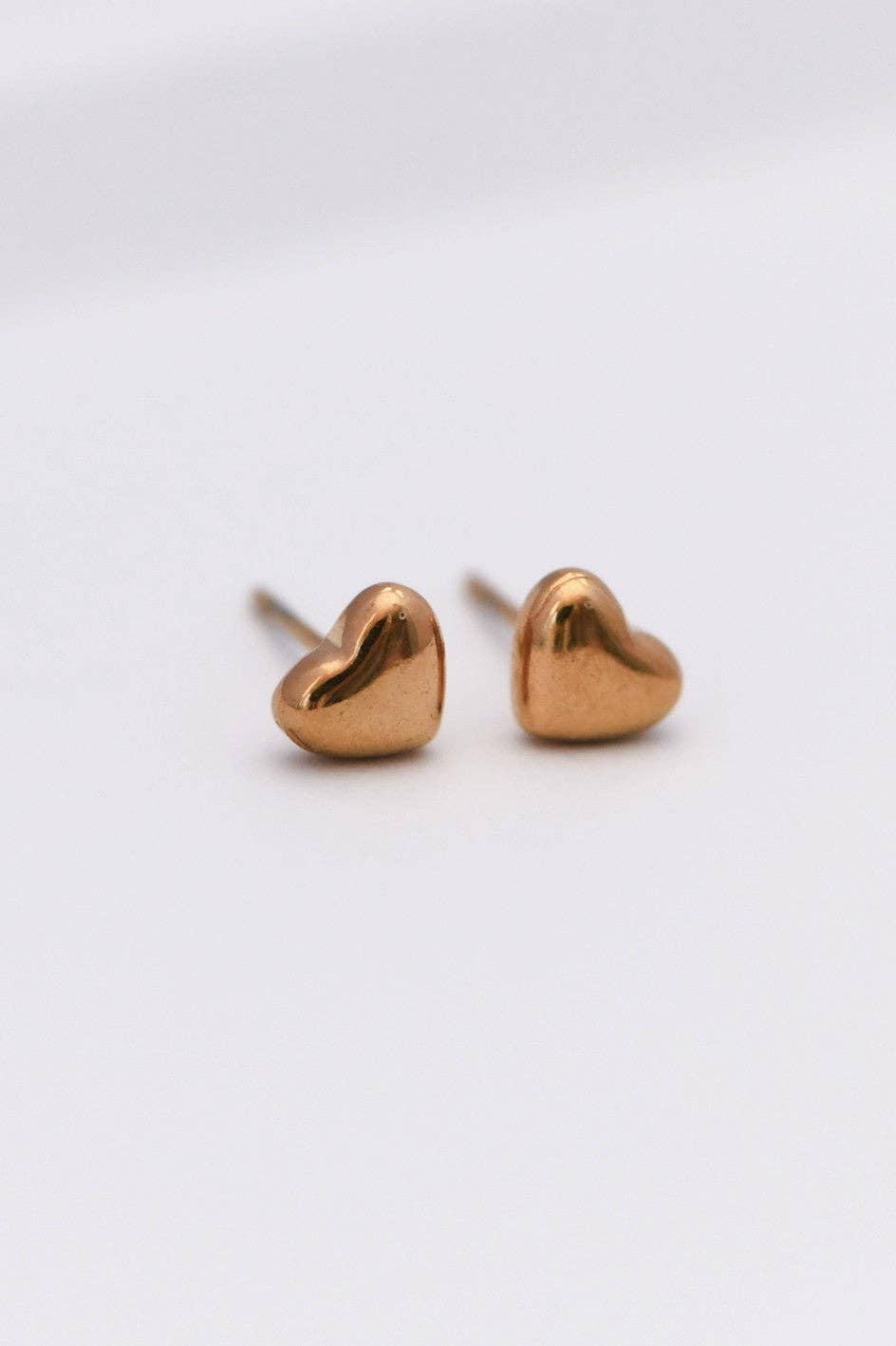 Heart Stud Earrings