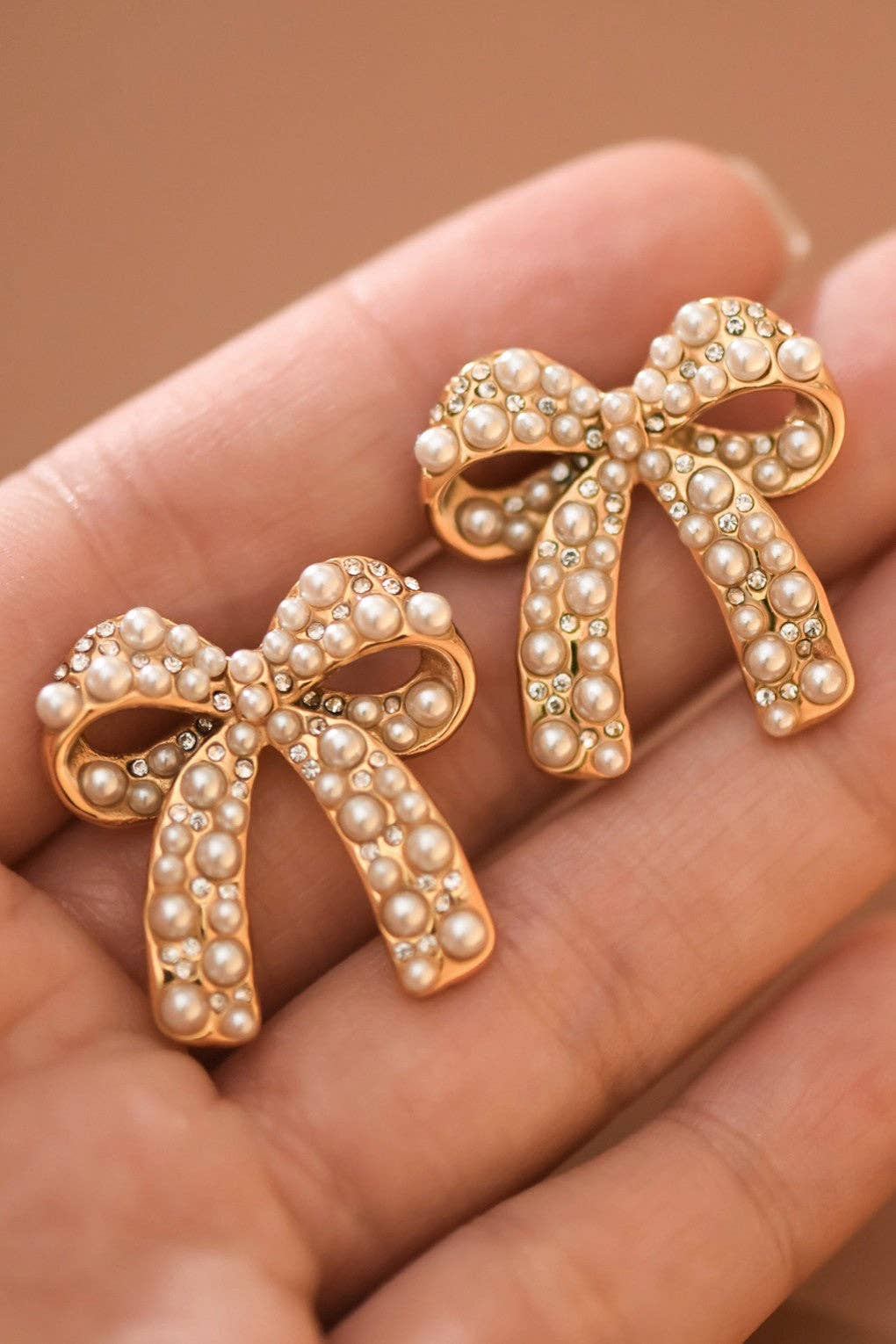 Bow Stud Earrings