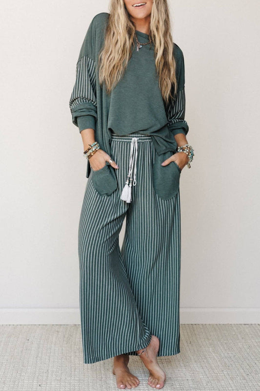 Bay Raw Seam Long Sleeve Top