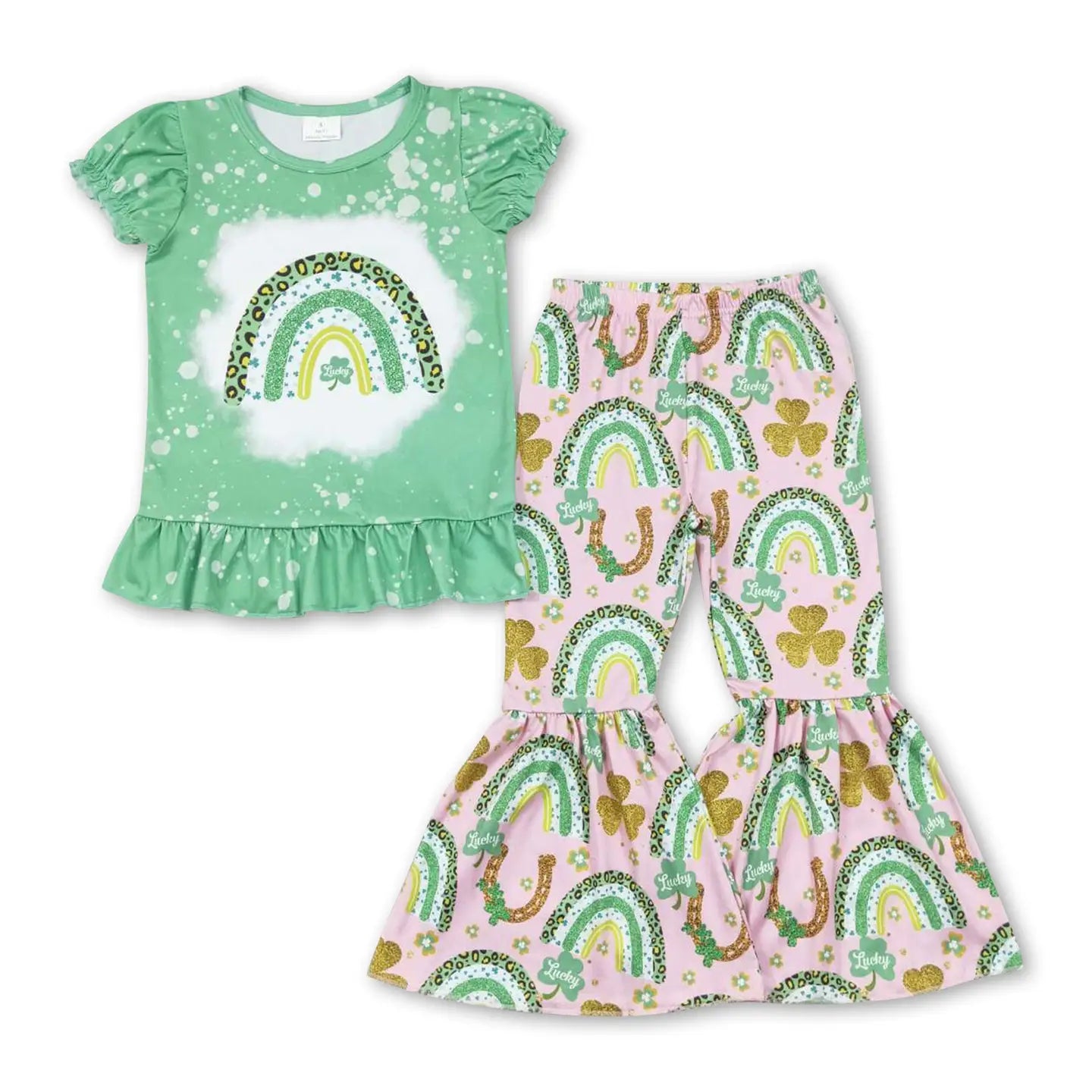 Leopard Rainbow St. Patty's Set