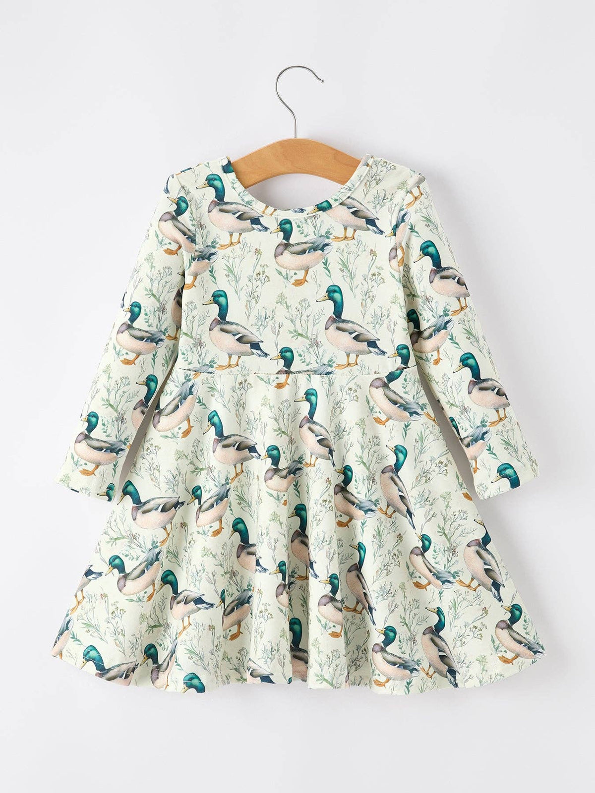 Duck Long Sleeve Dress