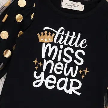 Little Miss New Year Shirt