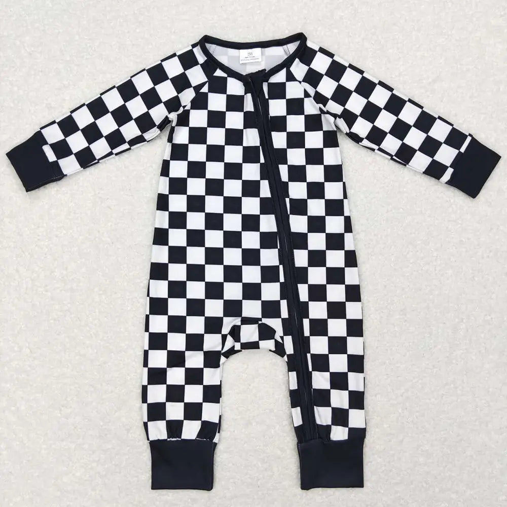Checkered Long Sleeve Sleeper