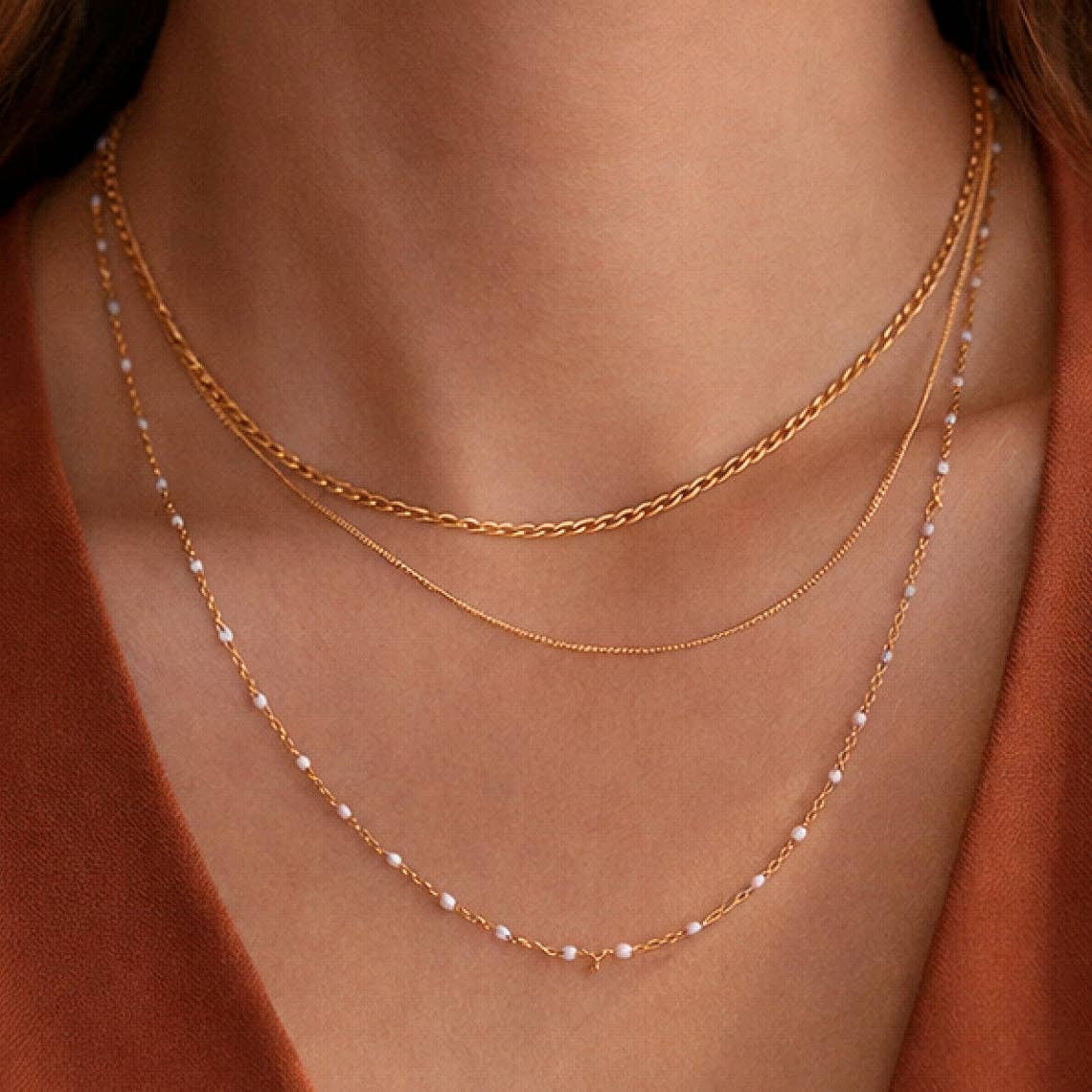 Layered Chain Necklace