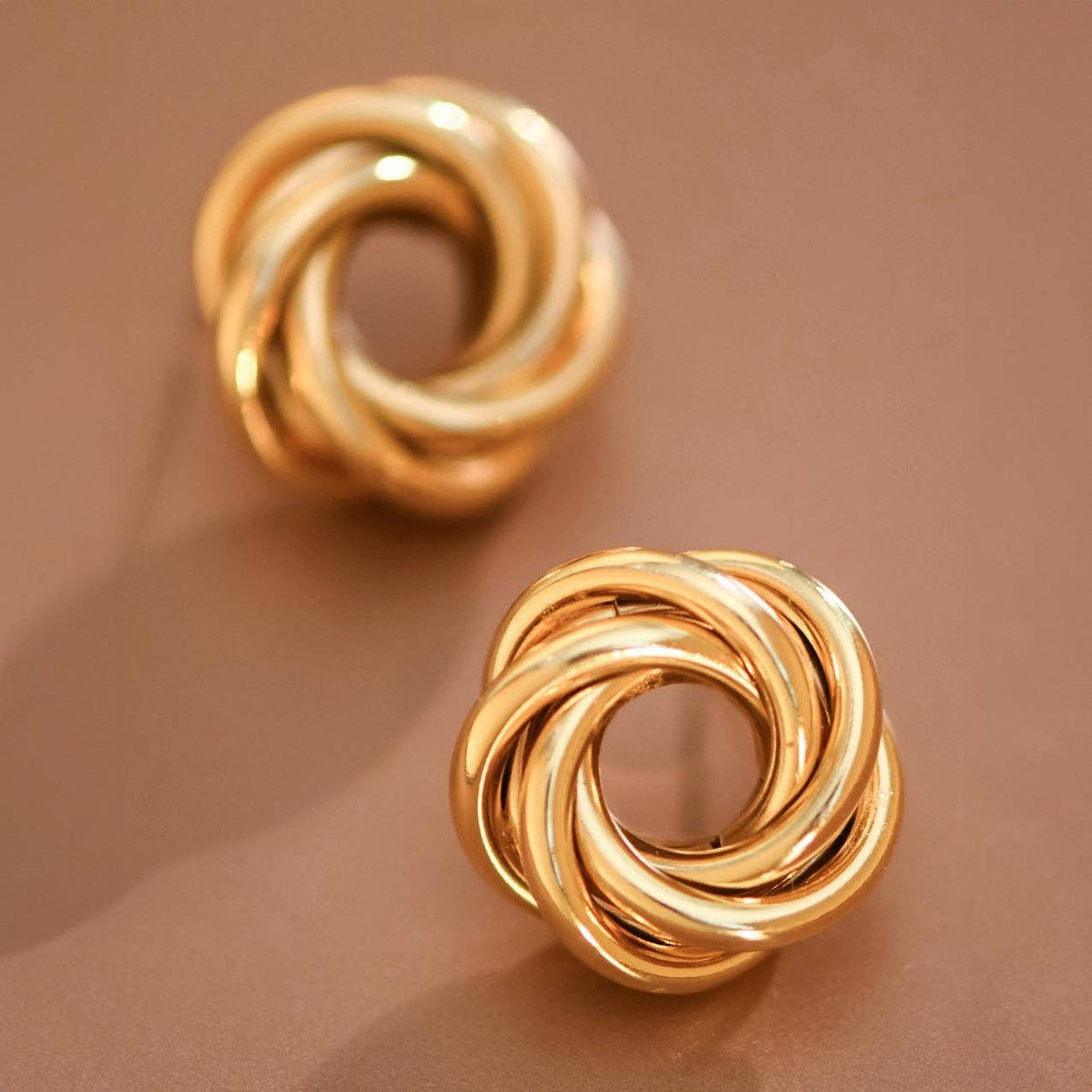 Simple Gold Earrings