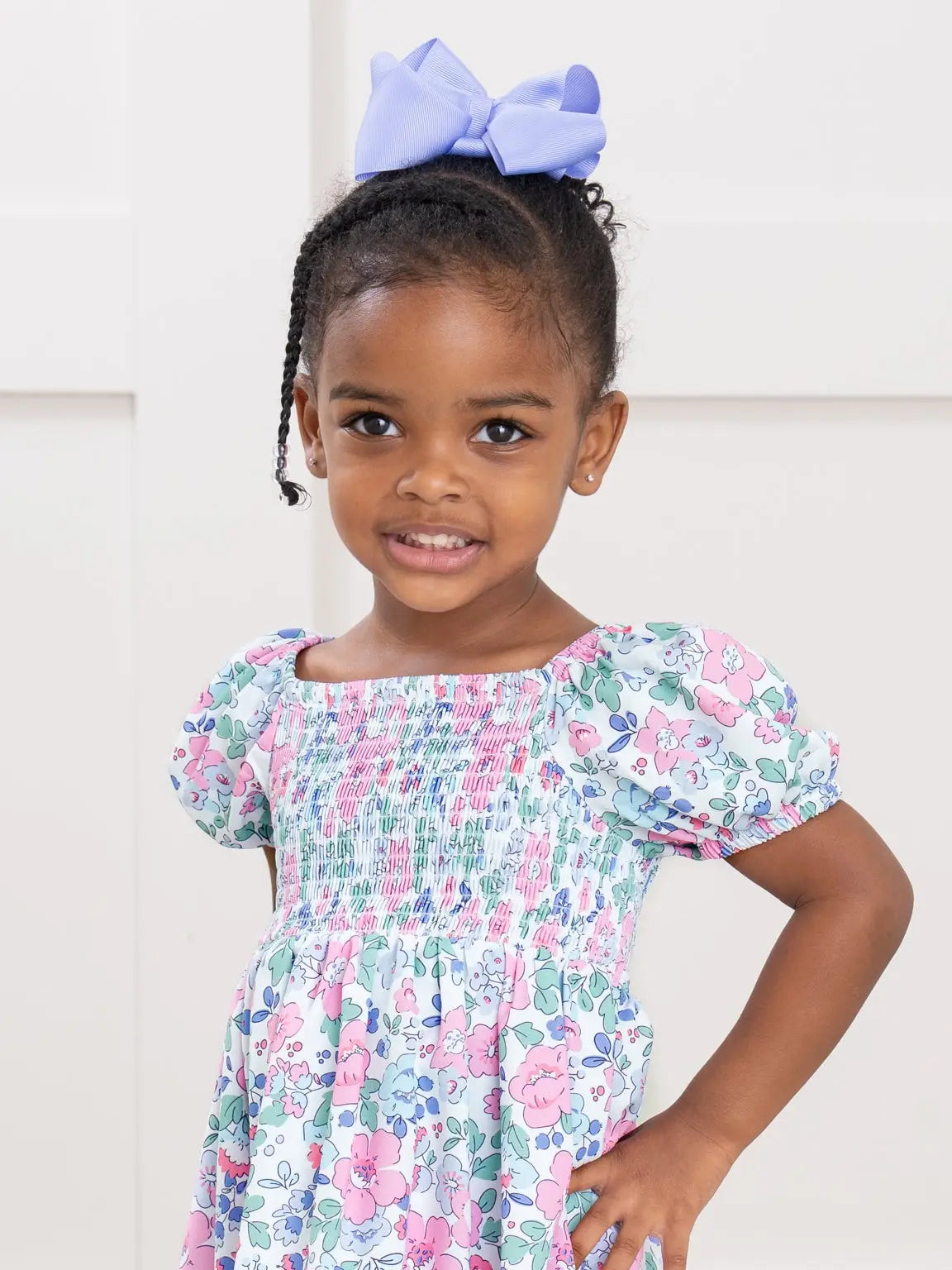 Garden Smocked Dress