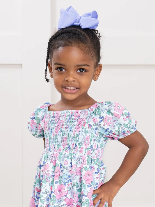 Garden Smocked Dress