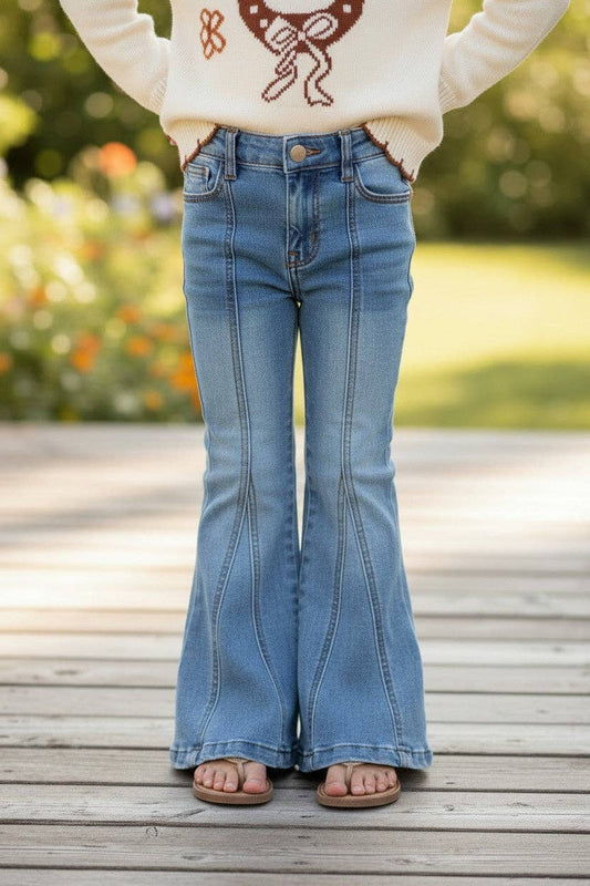 Bootcut Denim Pants