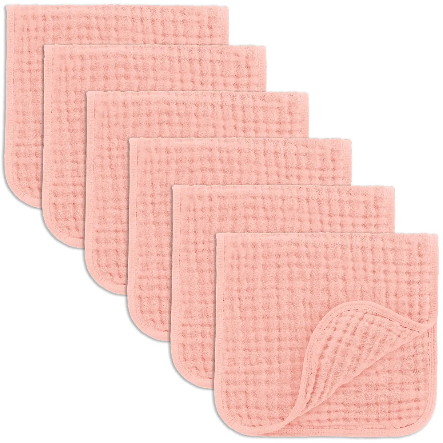 Muslin Burp Cloths (6-pk)