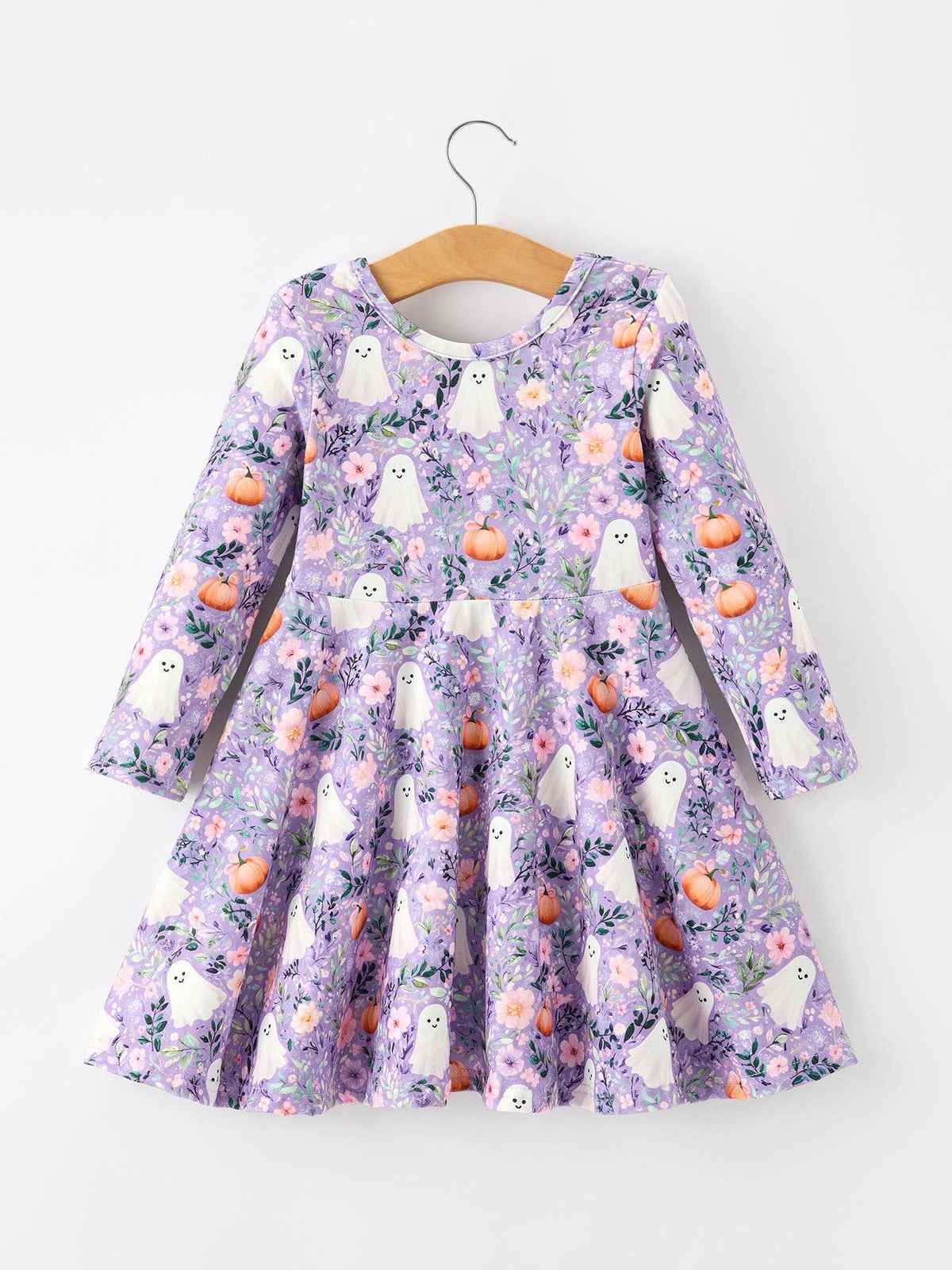 Halloween Ghost Pumpkin Dress