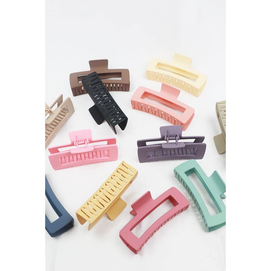 Jumbo Rectangle Hair Claw