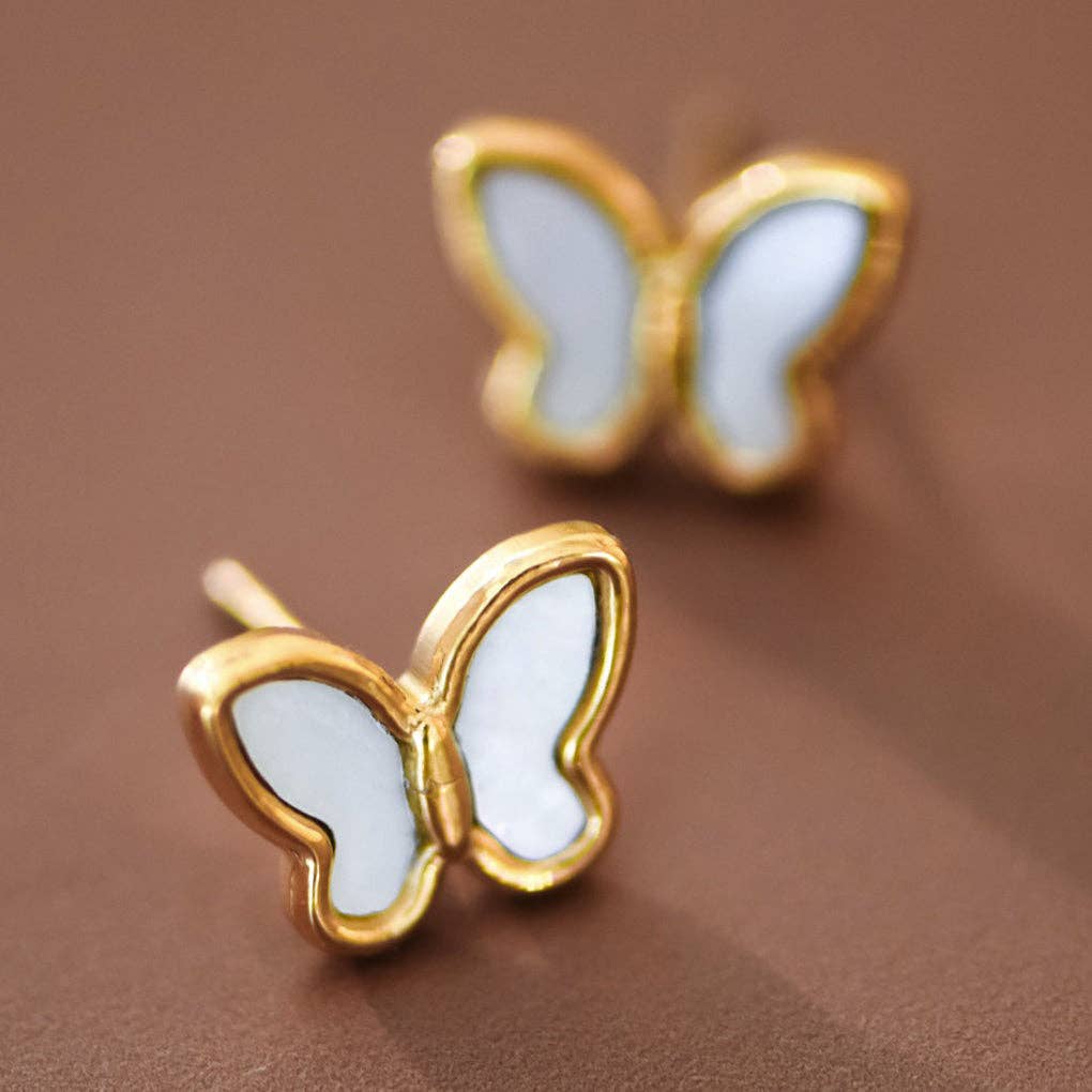Butterfly Stud Earrings