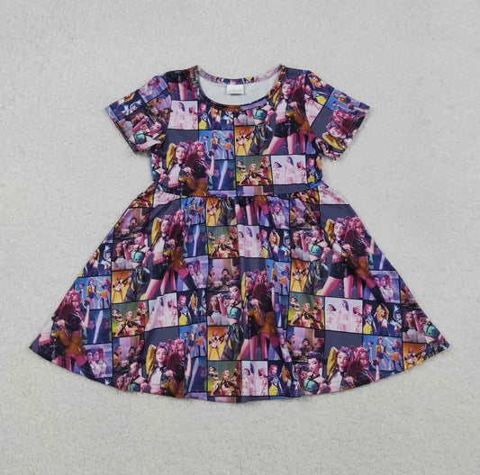 K-Pop Short Sleeve Dress