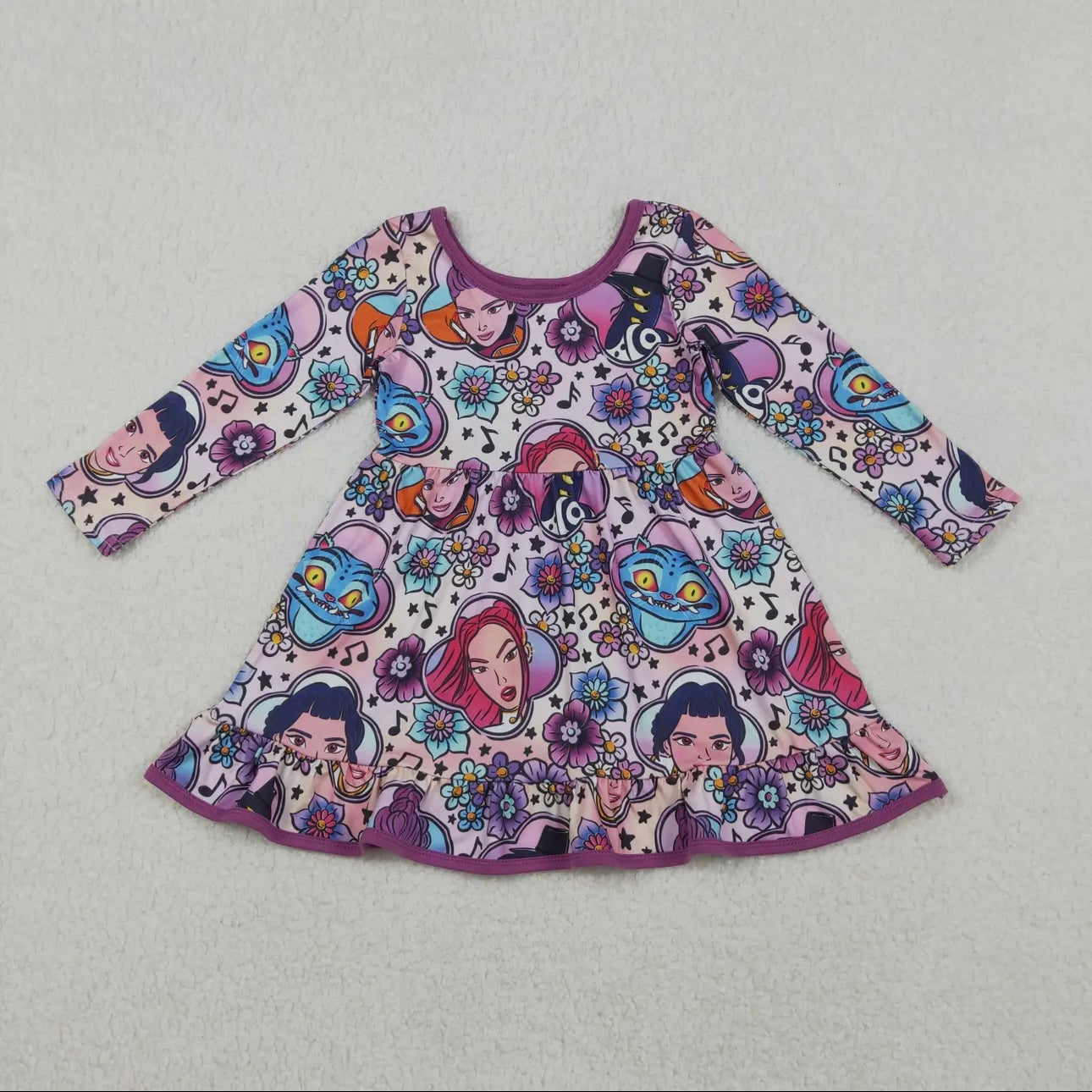 K-Pop Long Sleeve Dress