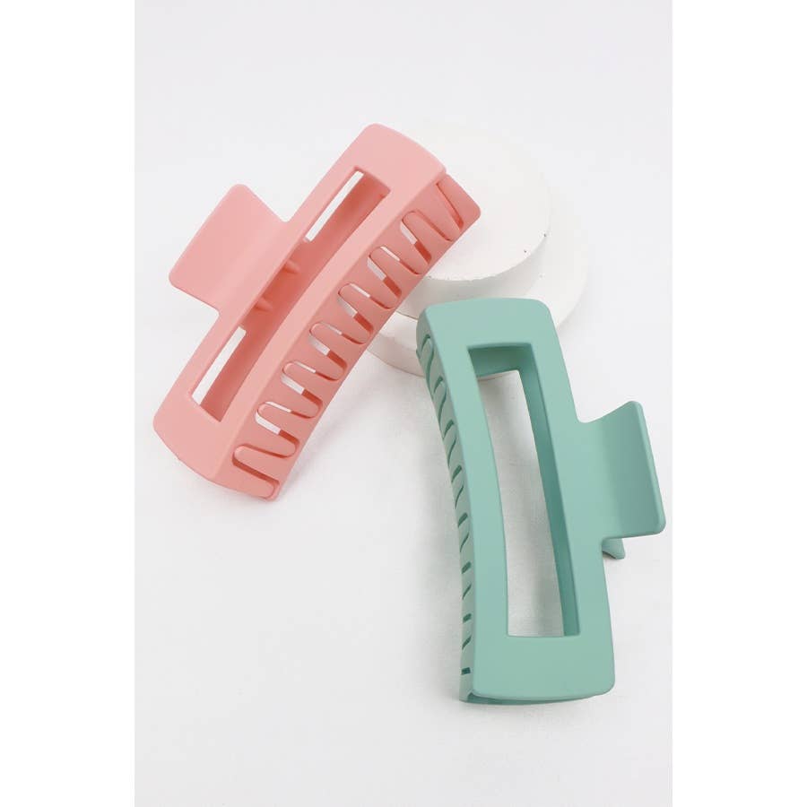 Jumbo Rectangle Hair Claw