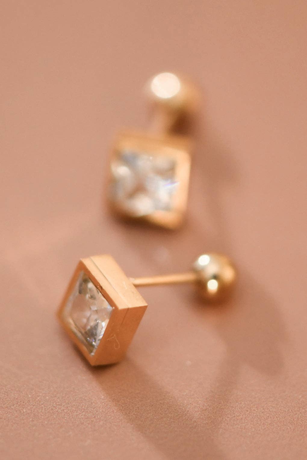 Clear Crystal Studs