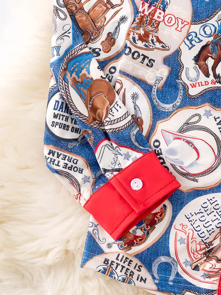 Cowboy Button Up