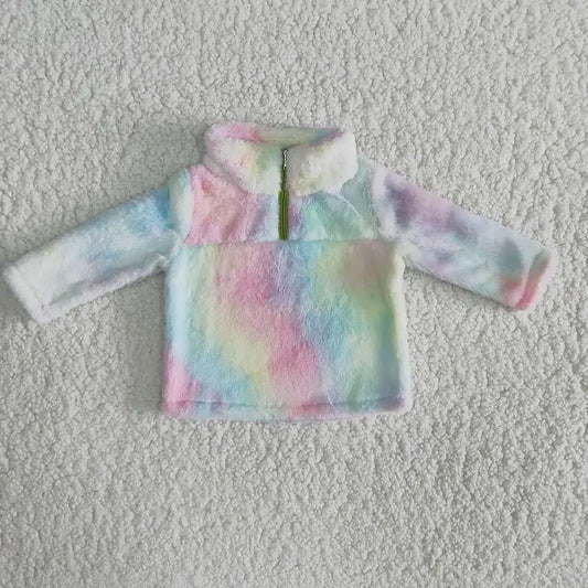 Tie-Dye 3/4 Zip Sweatshirt