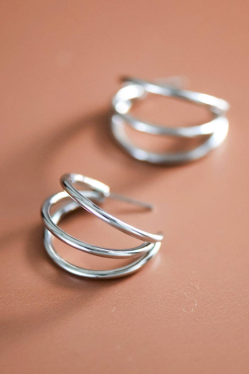 Stainless Steel Hoop Earrings