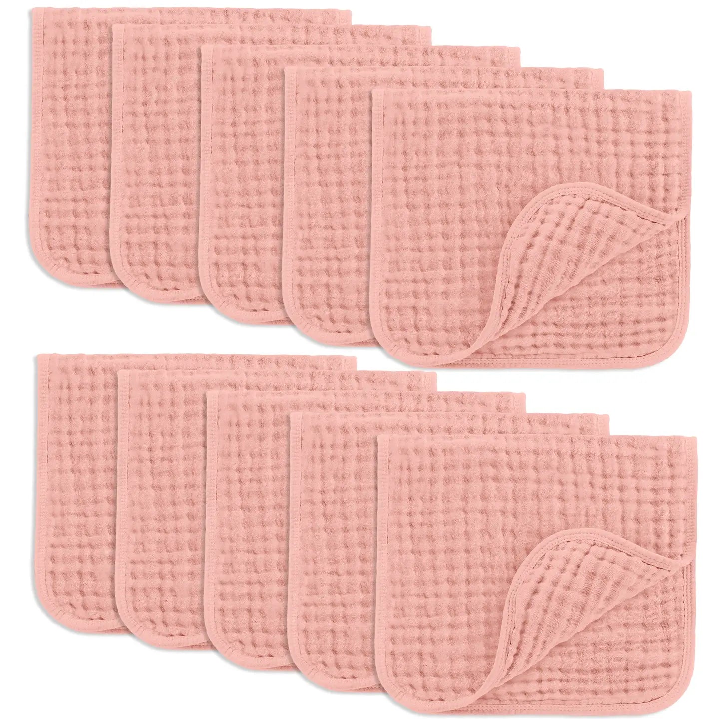 Muslin Burp Cloths (6-pk)