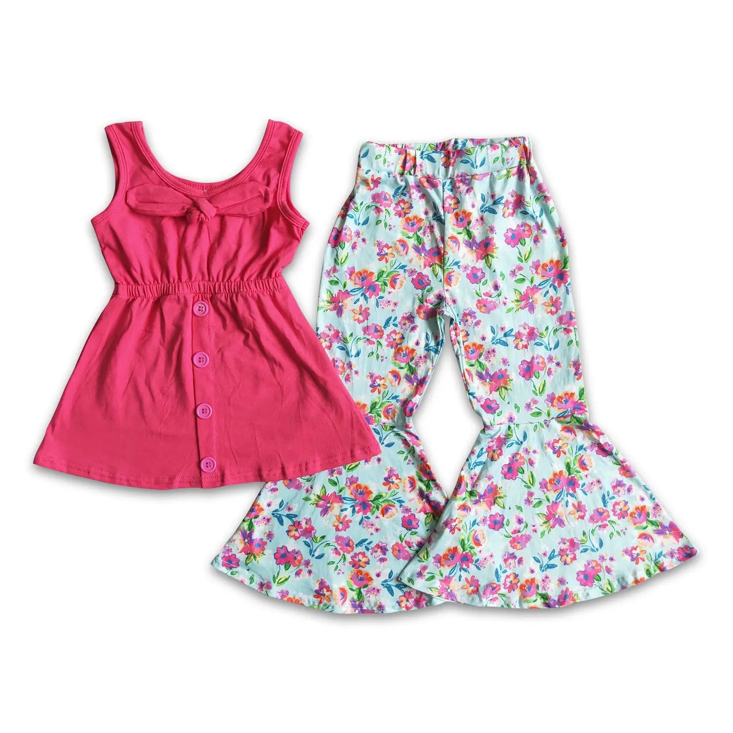 Pink Floral Outift
