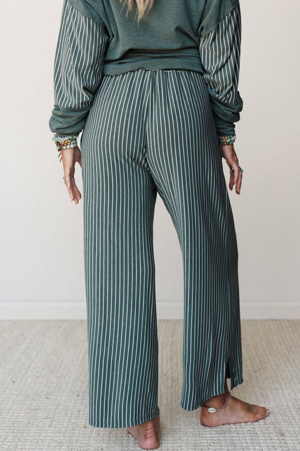 Bay Raw Seam Long Sleeve Top