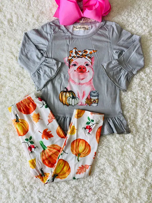 Pumpkin Pig Set