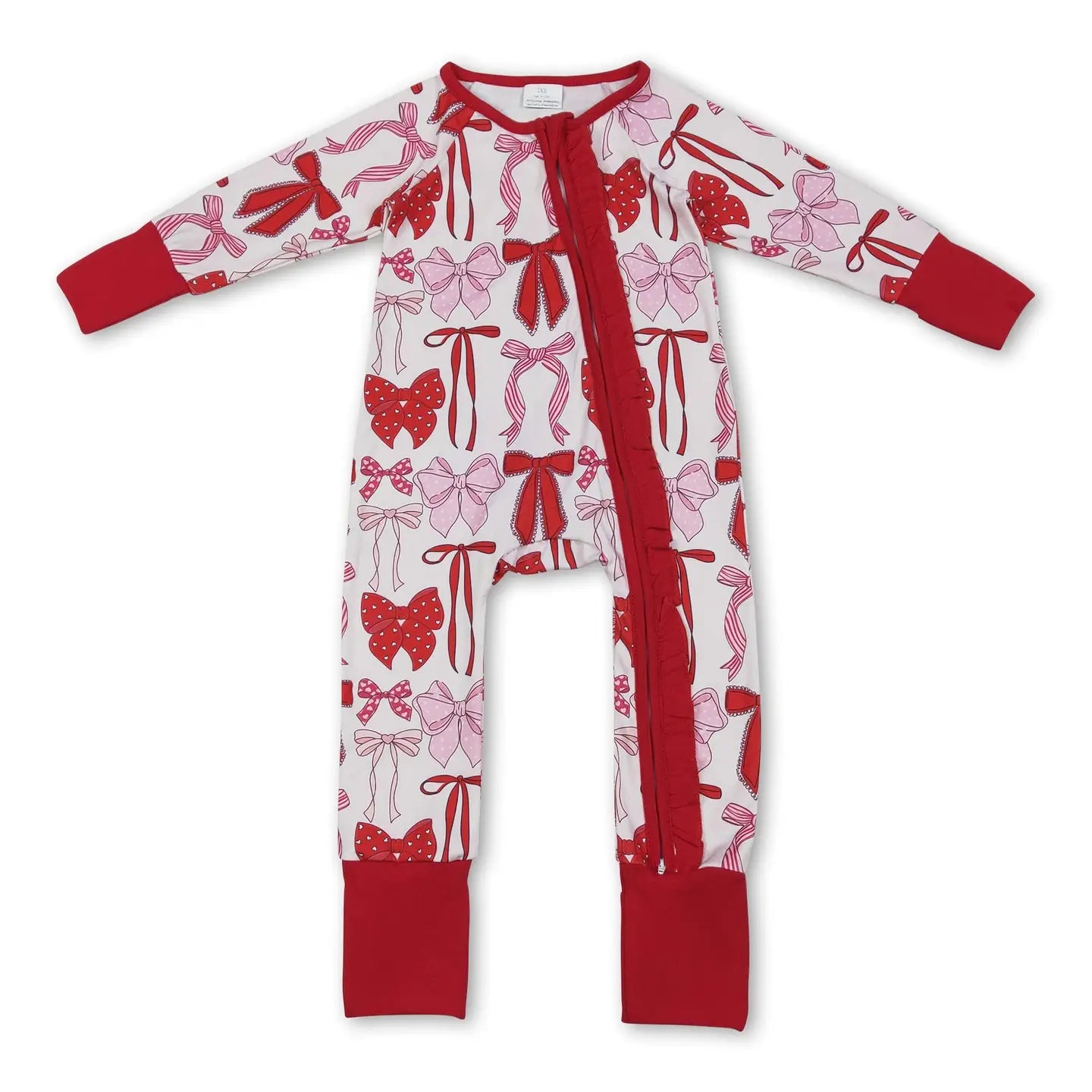 Red and Pink Coquette Pajamas