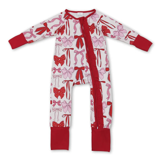 Red and Pink Coquette Pajamas