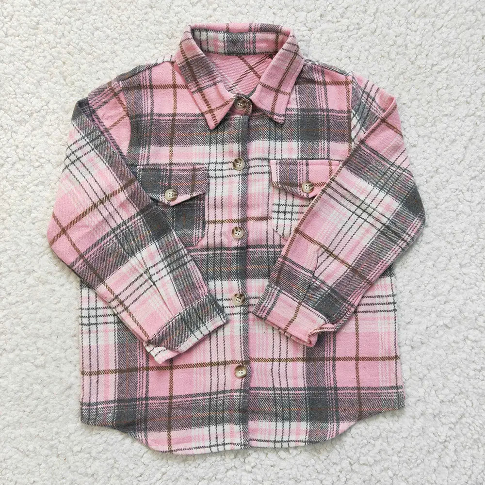 Pink Plaid Flannel