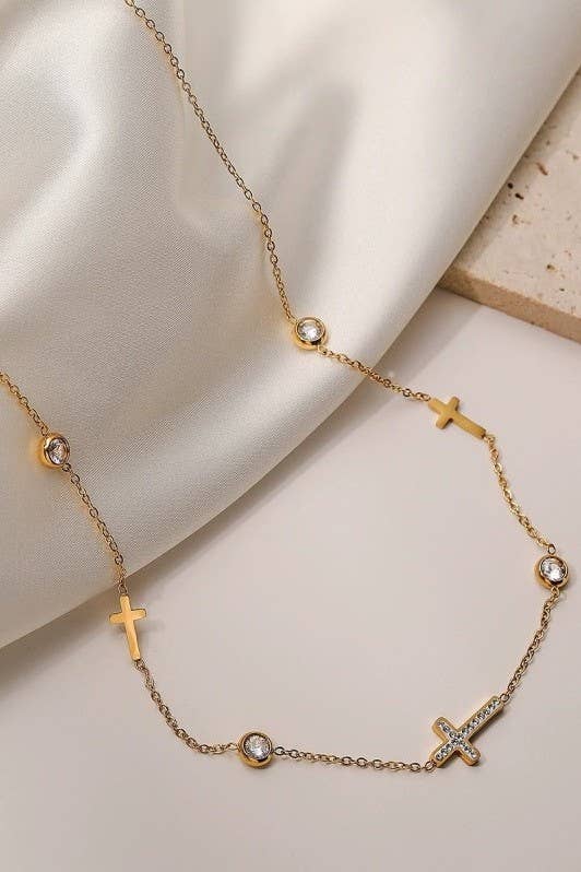 CROSS NECKLACE