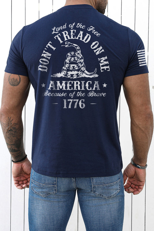 American 1776 Snake Slim Fit T Shirt