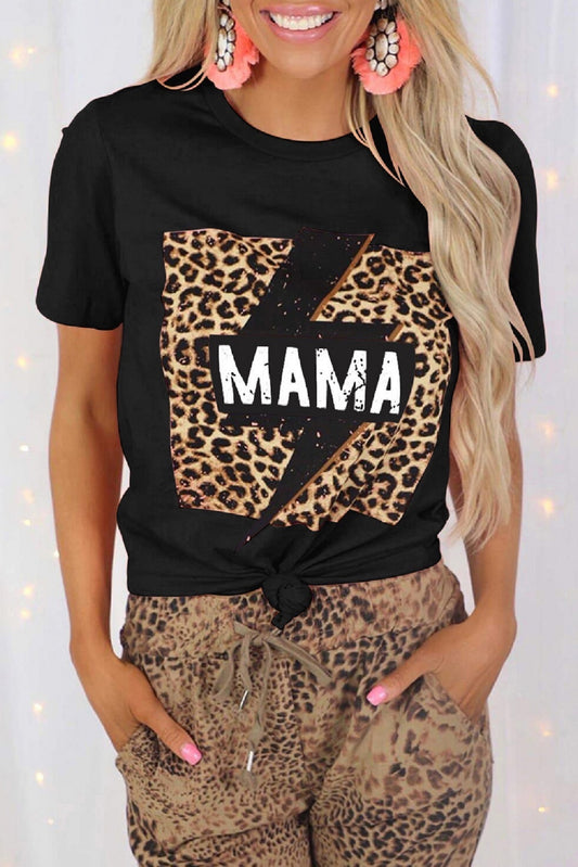 MAMA Leopard Shirt