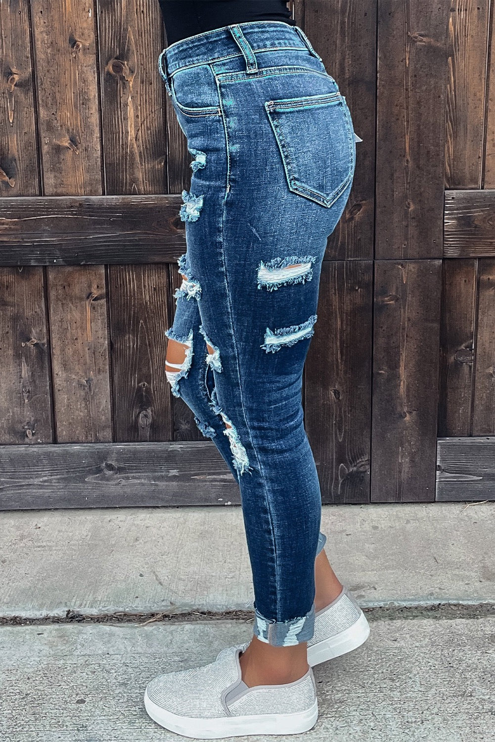 High Rise Skinny Jeans