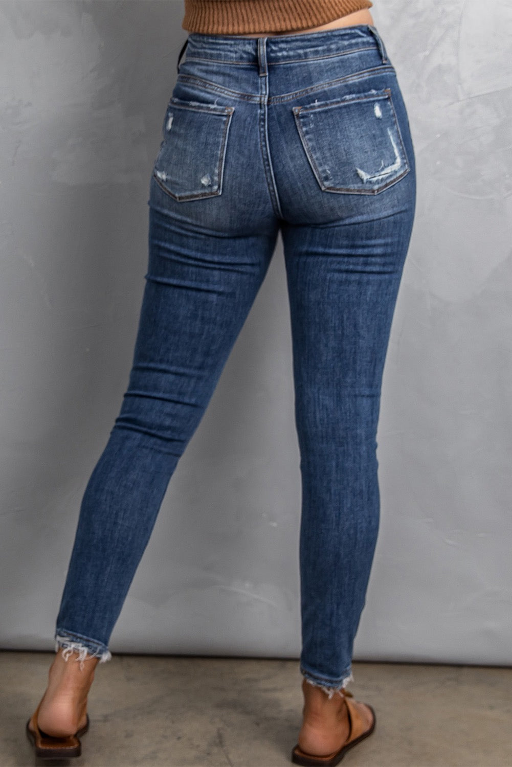 Distressed Skinny Jeans